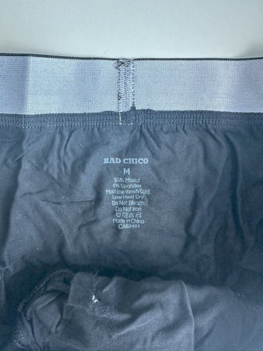BAD CHICO - Platinum Modal Brief - Black (Size M) - Picture 5 of 7